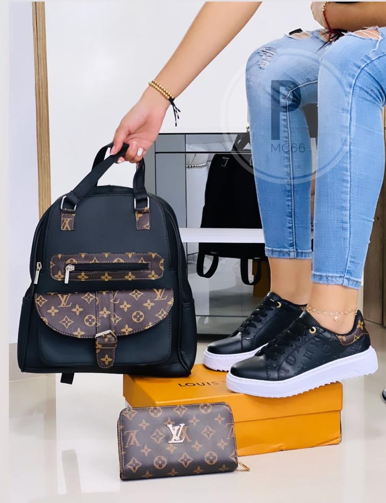 Original Louis Vuitton Bag and Sneaker
