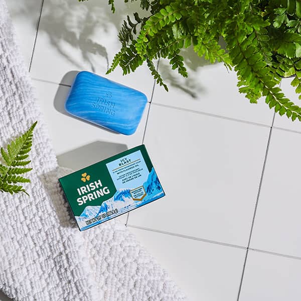 Irish Spring Icy Blast Deodorant Bar Soap