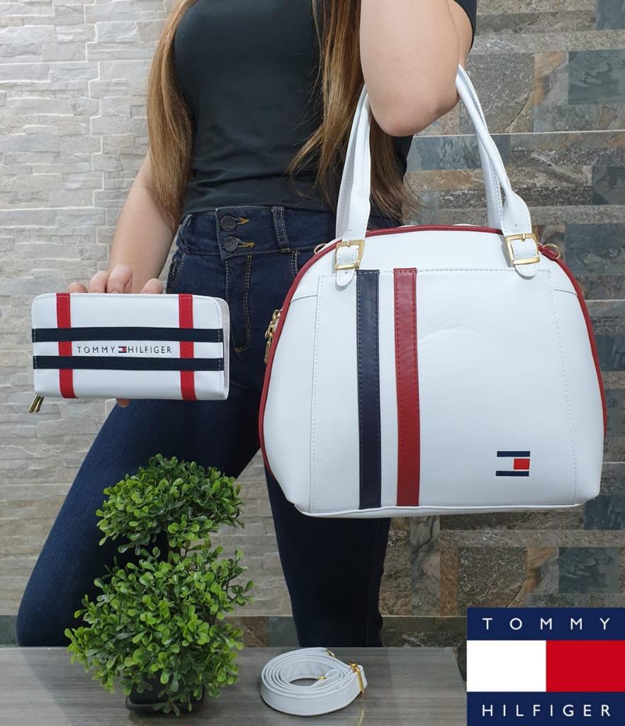 New Tommy Hilfiger 2 Pieces Set Ladies Bag