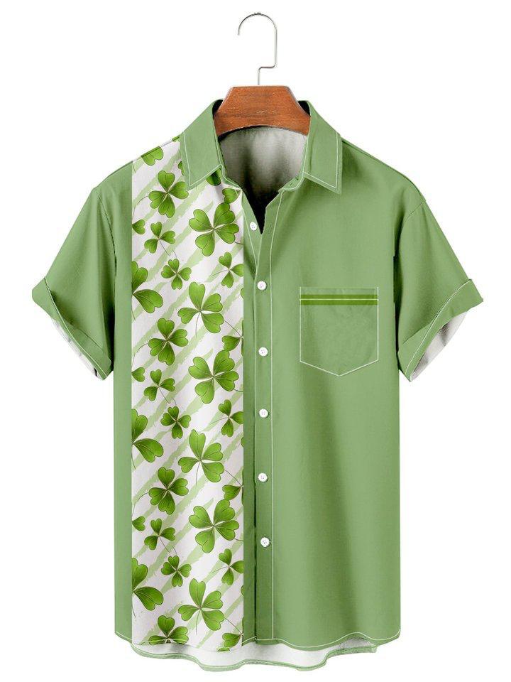 Men's Printed Summer Casual Shirt