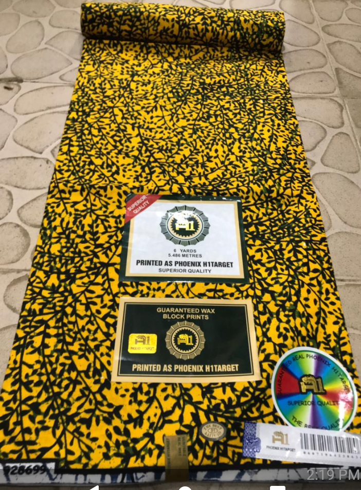 Guaranteed wax block prints