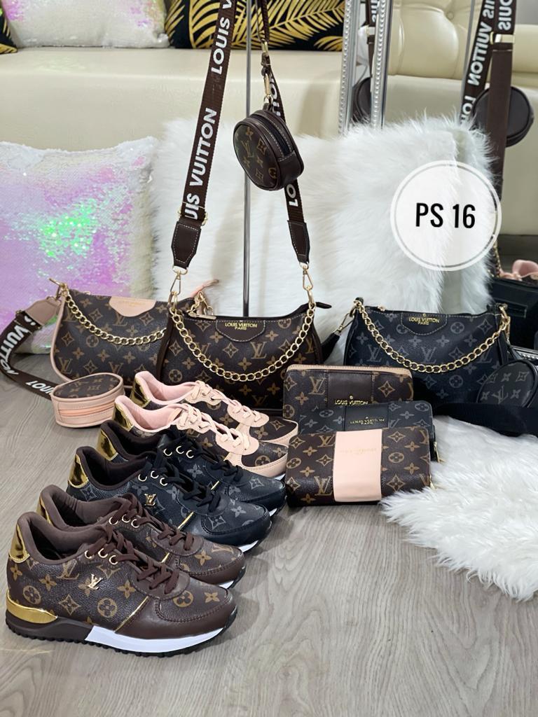 louis vuitton purse and matching shoes