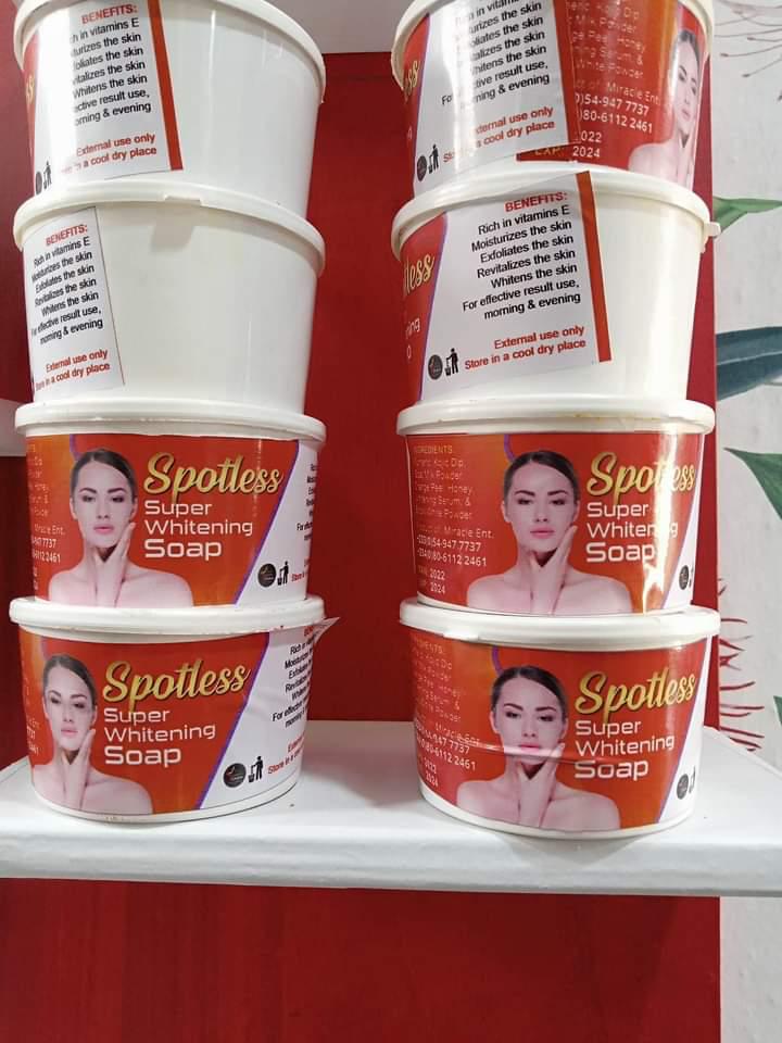 Spotless super whitening soap