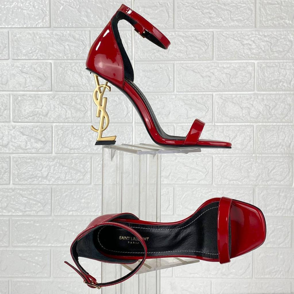 Classy Yves Saint Laurent Opyum Pumps Genuine Leather Sandals